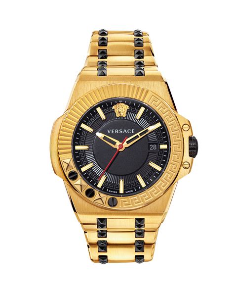 gold versace men's watch|ernest jones versace watch.